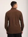 Brown Corduroy Dual Pocket Shirt