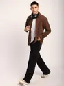 Brown Corduroy Dual Pocket Shirt