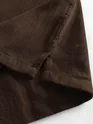 Brown Dual Pocket Cotton Shirt