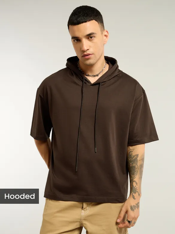 plain oversized t shirt for men, 