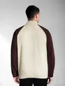 Brown Raglan Sleeve Jacket