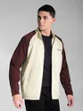 man wearing stylish jacket during winter season, 