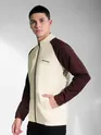 Brown Raglan Sleeve Jacket