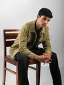 Camel Dual Patch Pocket Jacket