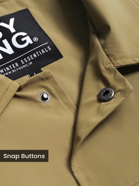Camel Dual Patch Pocket Jacket