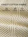 Cream Half-Sleeves Knitted Mens Shirt