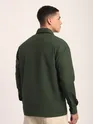 Dark Green Baggy Pocketed Shirt