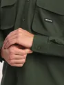 Dark Green Baggy Pocketed Shirt