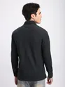 Dark Grey Corduroy Dual Pocket Shirt