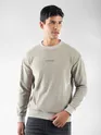 Desert Beige Elbow Patch Sweatshirt