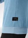 Dove Blue Zipper Sweatshirt