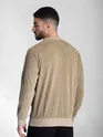 Dusty Beige Cut and Sew Sweatshirt