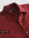 French Wine Solid Multipocket Shacket