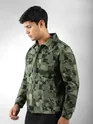 Green Box Textured Jacket