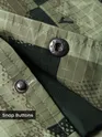 Green Box Textured Jacket