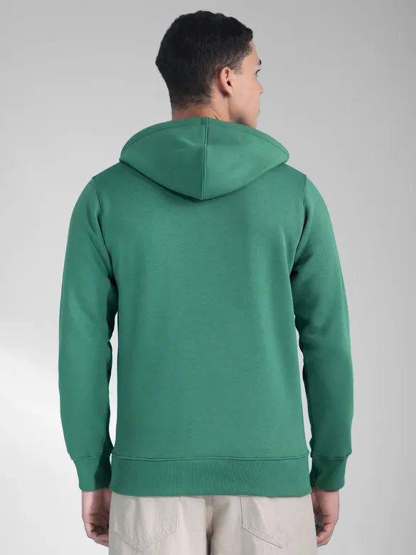 Green BYNG Printed Hoodie