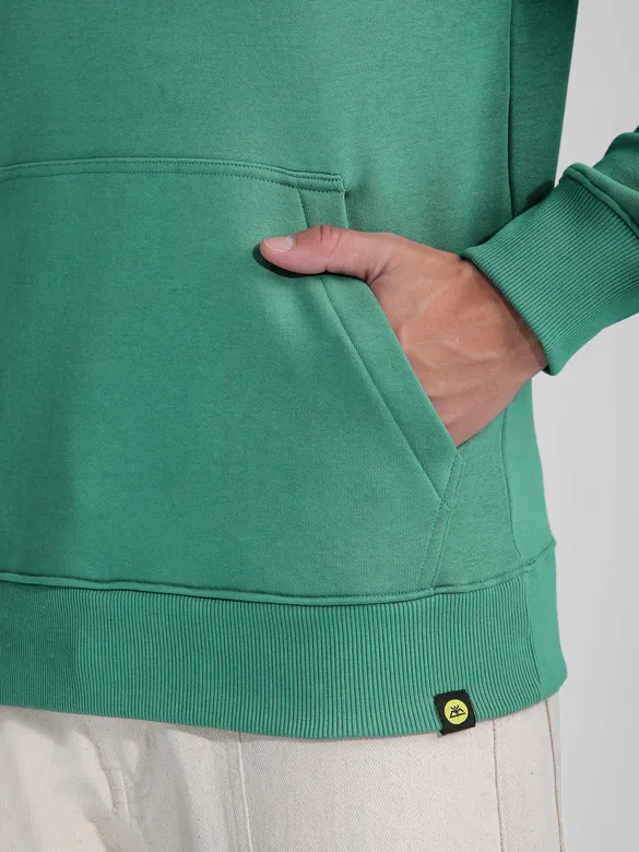 Green BYNG Printed Hoodie