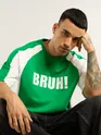 Green Raglan Sleeves Oversized T-Shirt