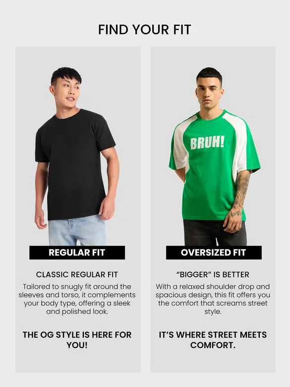 Green Raglan Sleeves Oversized T-Shirt