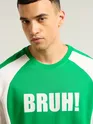 Green Raglan Sleeves Oversized T-Shirt