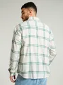 Green Window Checks Shirt For Men