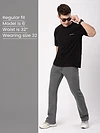 Grey Bootcut Jeans