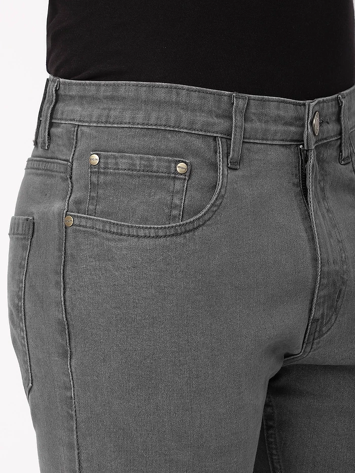 Grey Bootcut Jeans