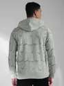 Grey Comic Printed Hoodie