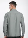 Grey Crinkled Shirt