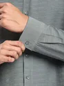 Grey Crinkled Shirt