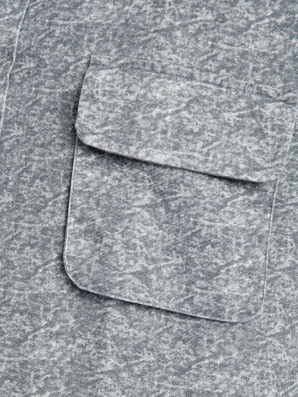 Grey Dye Effect Shacket
