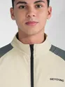 Grey Raglan Sleeve Jacket