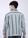 Grey Striped Shacket
