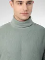 Grey Turtle Neck Sweatshirt