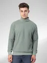Grey Turtle Neck Sweatshirt