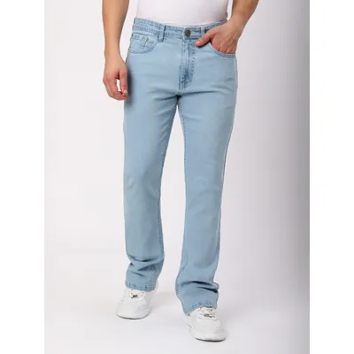 Ice Blue Bootcut Jeans
