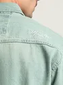 Ice Blue Vintage Wash Denim Shirt