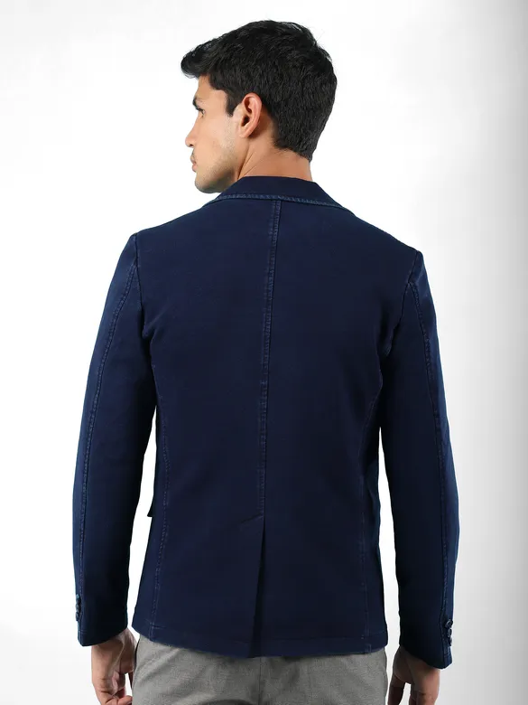 Indigo Single Breasted Blazer