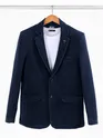 Indigo Single Breasted Blazer