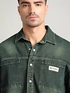 Indigo Vintage Wash Denim Shirt