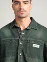 Indigo Vintage Wash Denim Shirt