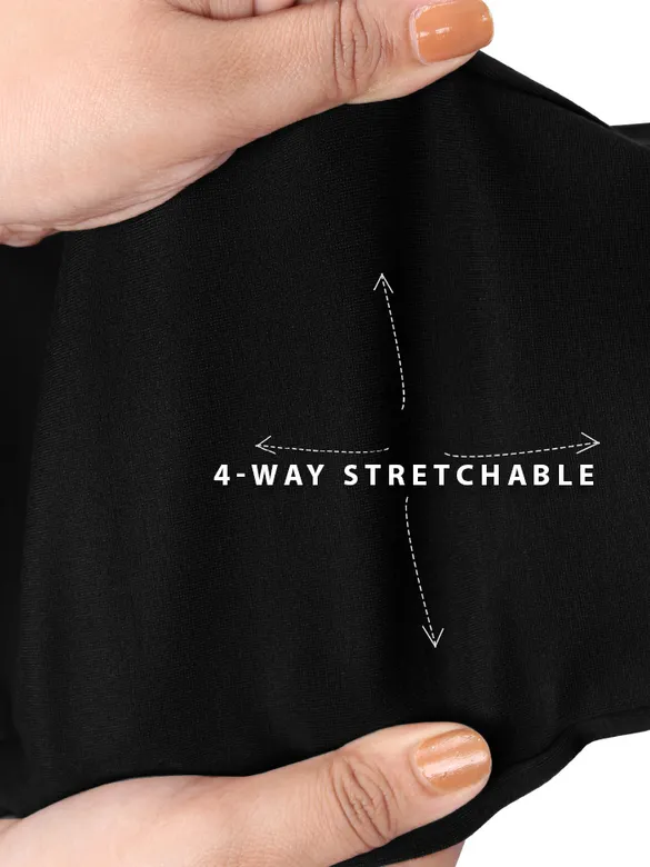 Jade Black Narrow Cut Flexible Women Jeggings