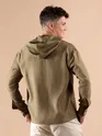 Khaki Hooded Shirt