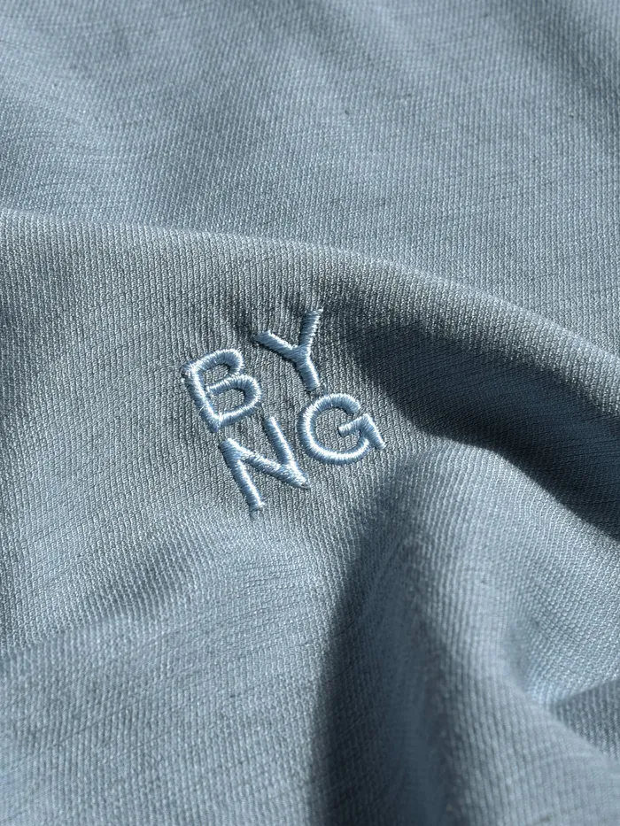 Light Blue Hooded Shirt