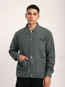 Light Grey Corduroy Shacket