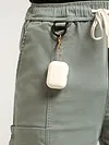 Light Grey Tapered Baggy Cargo Pants