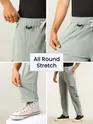 Light Grey Tapered Baggy Cargo Pants
