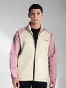Light Mauve Raglan Sleeve Jacket