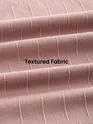 Light Mauve Textured Oversized T-shirt