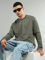 Light Olive Green Dual Sleeve Oversized T-Shirt